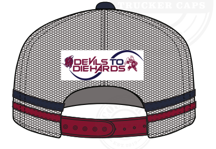 2026 Trucker Cap 2026 Navy & Grey