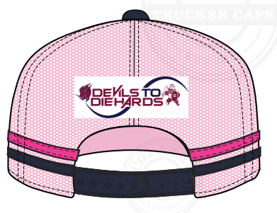 2026 Trucker Cap 2026 Navy & Pink