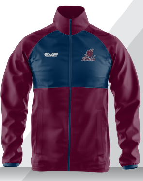 2026 Anorak Rain Jacket Navy/Maroon - PRE ORDER - Delivery April 2026