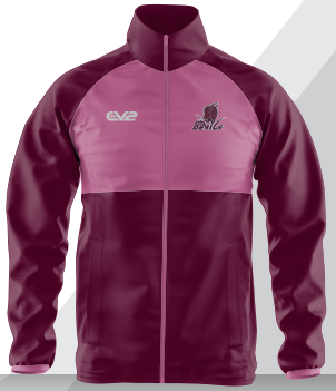 2026 Anorak Rain Jacket Pink/Maroon - PRE ORDER - Delivery April 2026