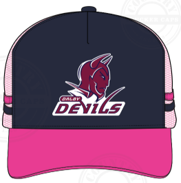 2026 Trucker Cap 2026 Navy & Pink