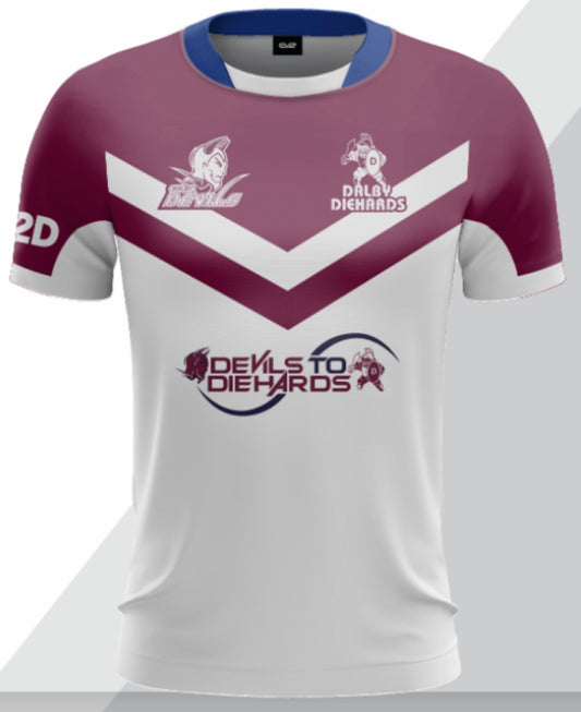 D2D Devils to Diehards 2026 Training Tee - Arriving May 2026 - Pre Order Now!